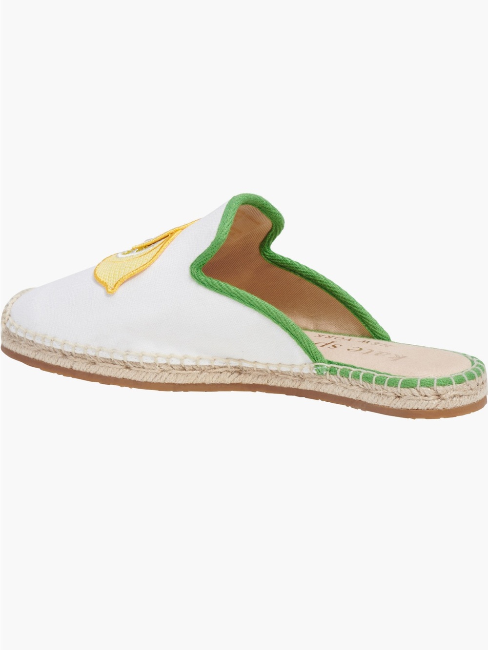 NEW Kate Spade Azura Lemons Espadrille Mules - Picture 2 of 10